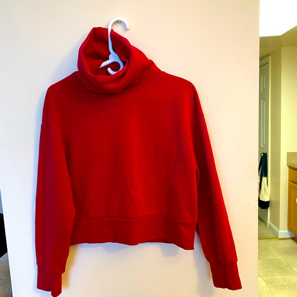 Red Turtle Neck Sweater